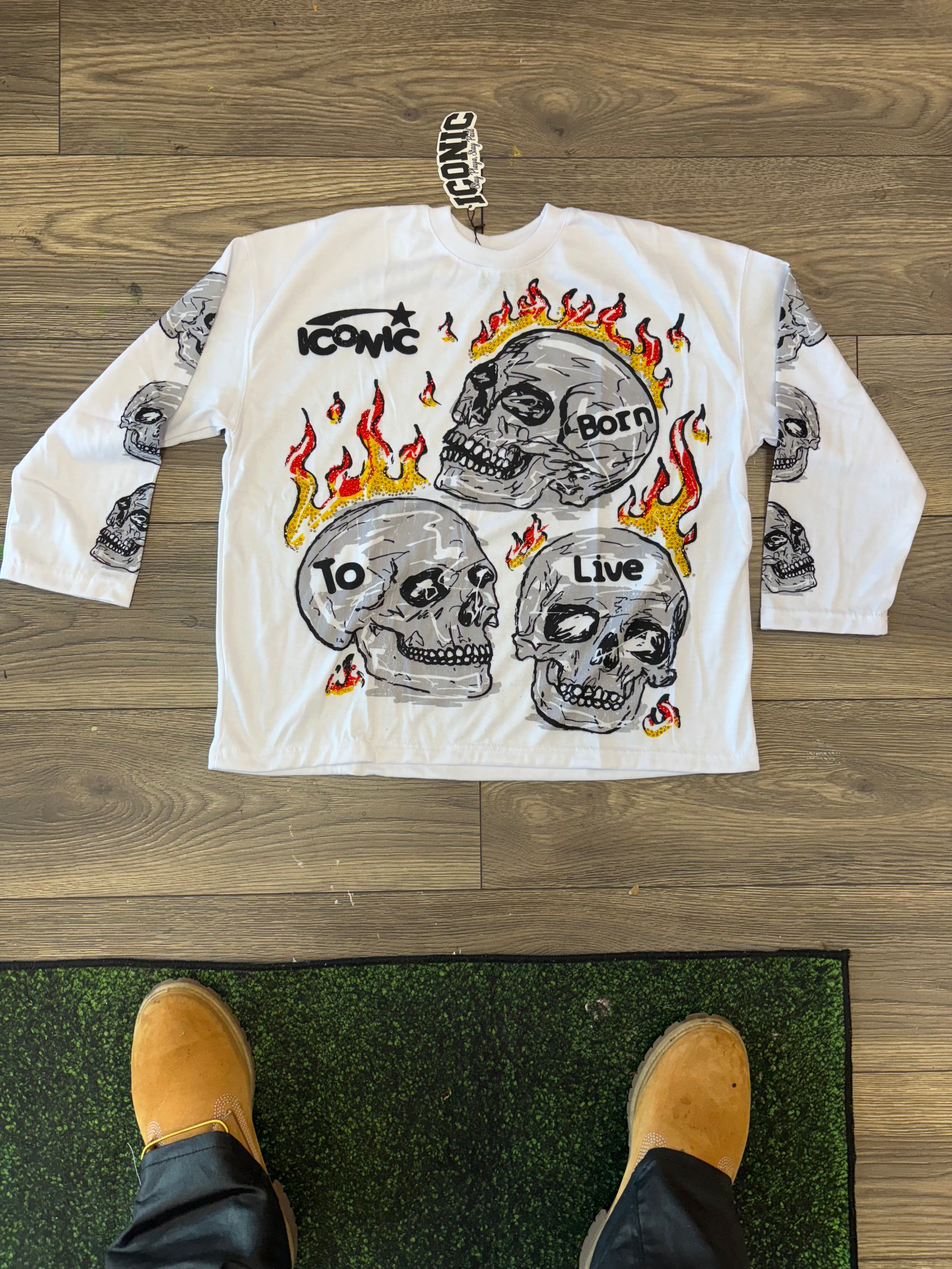 Born 2 Live Longsleeve Tee