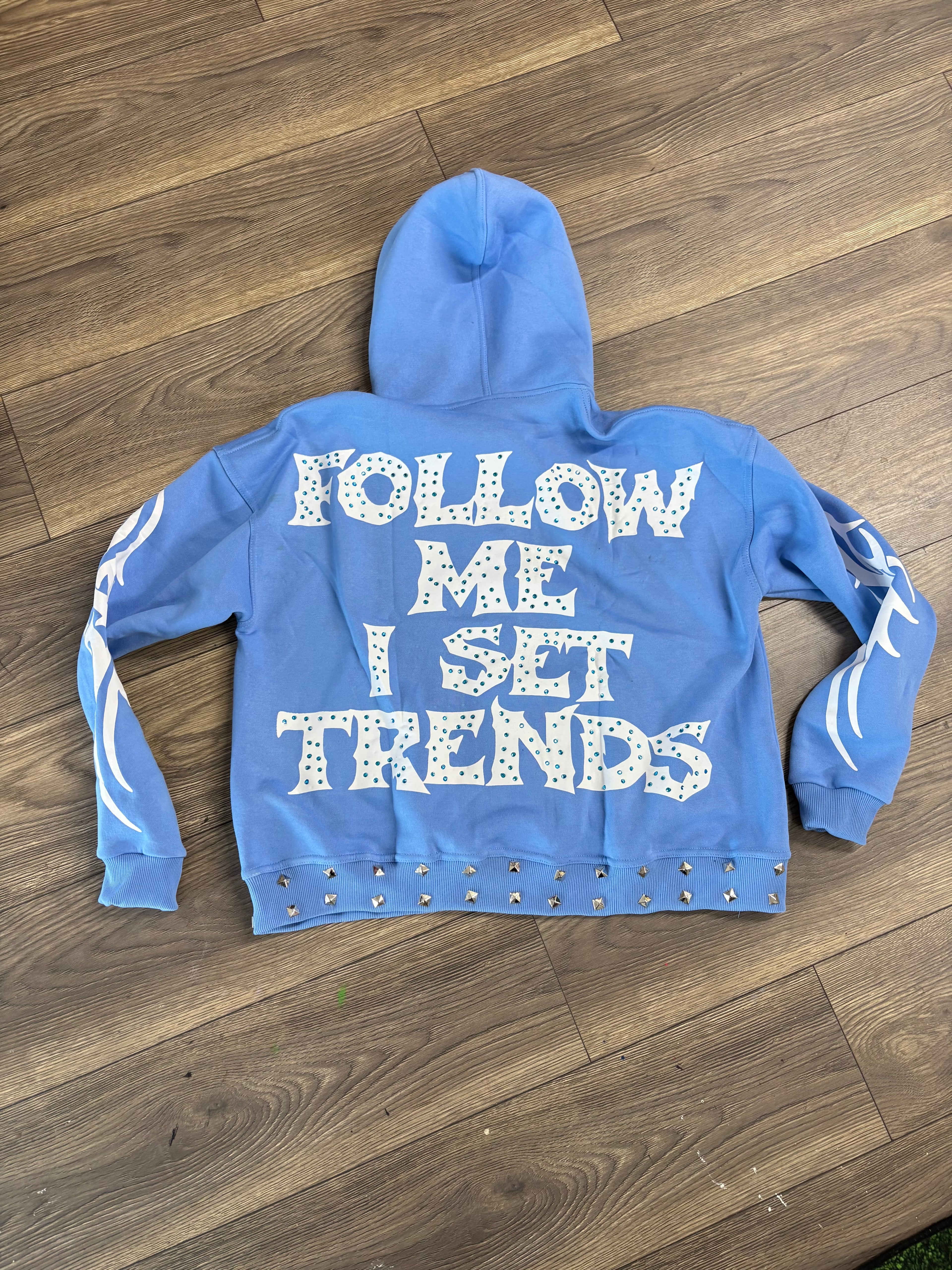 Full Metal Zip Up (BabyBlue)