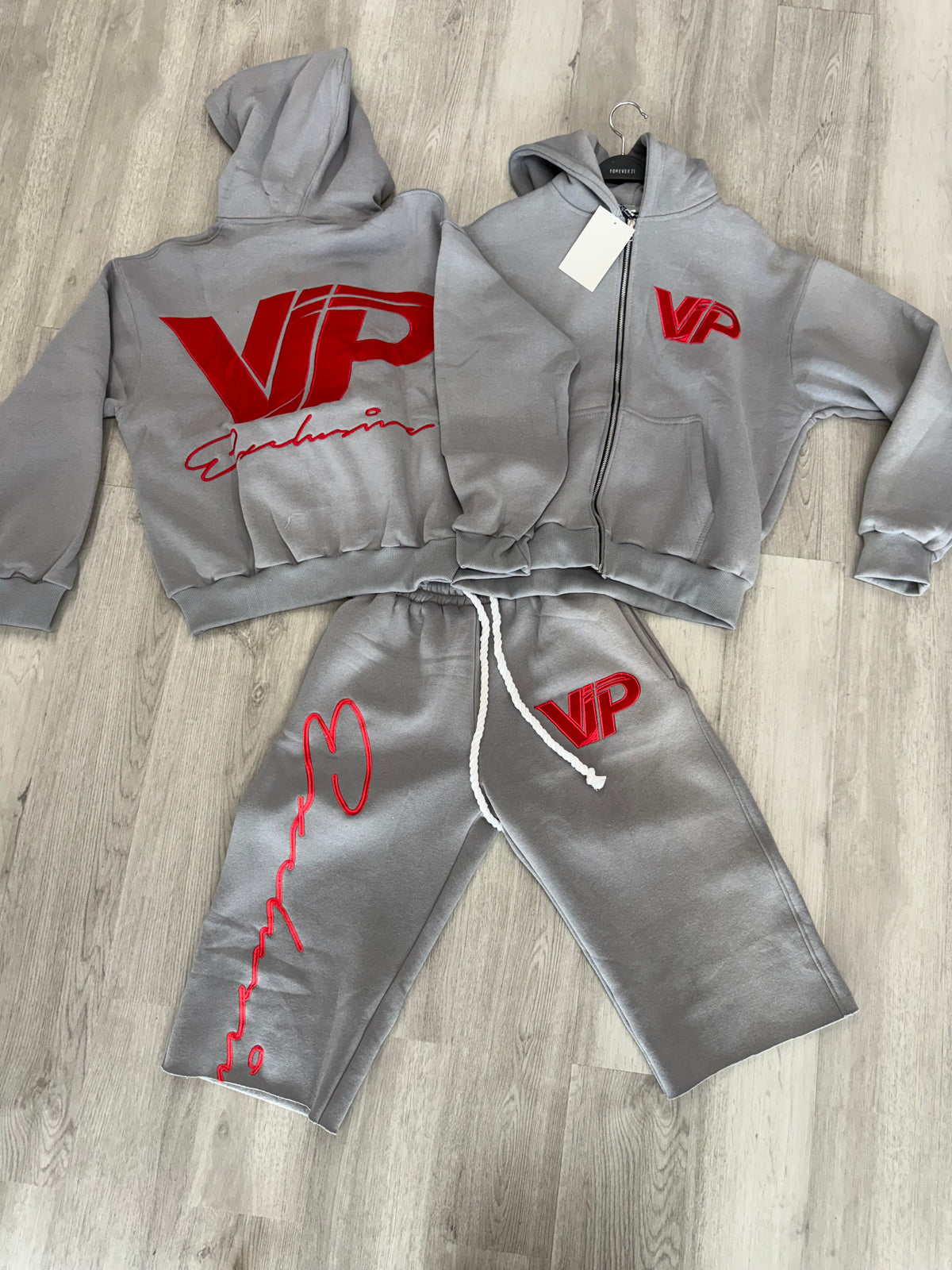 VIP Short Set (Gray)