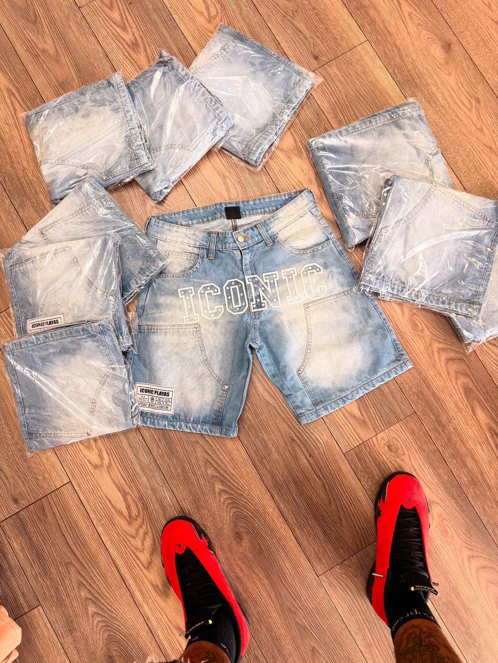 Iconic Blue Jean Shorts