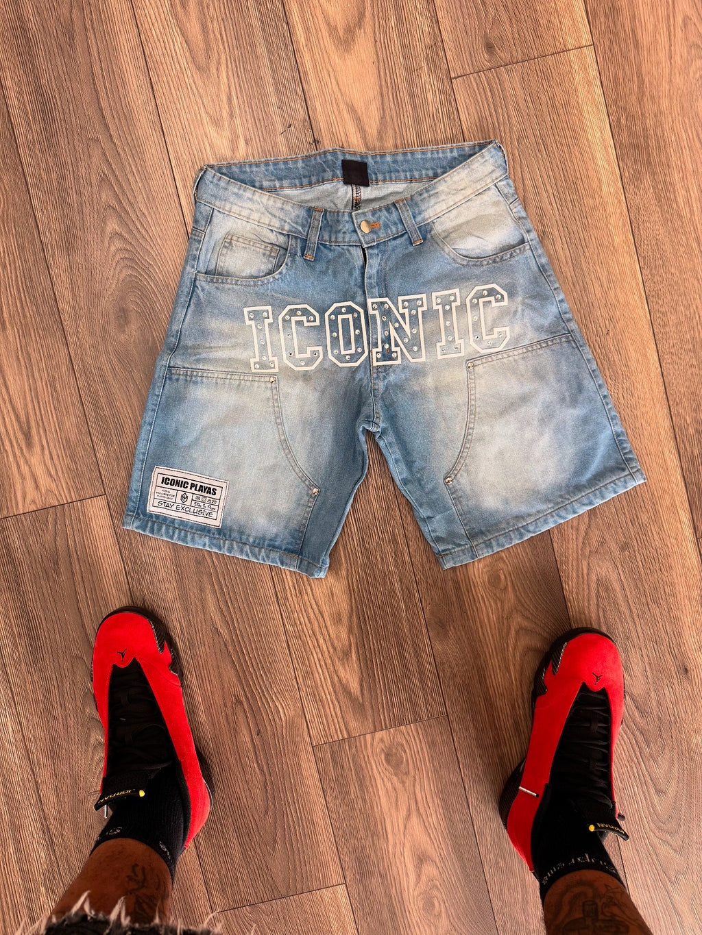 Iconic Blue Jean Shorts