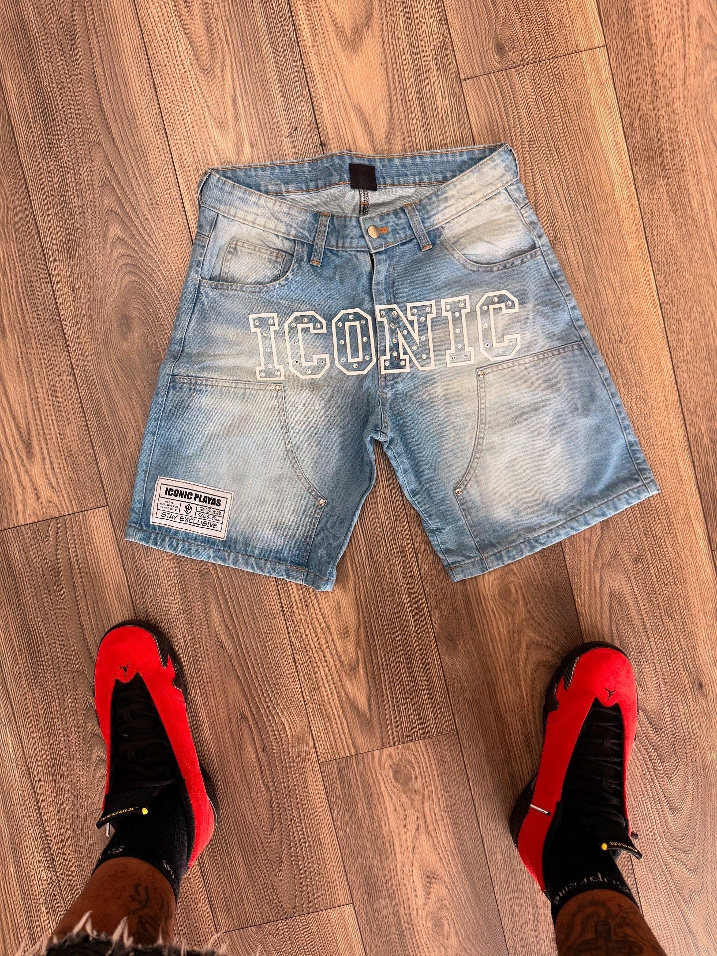 Iconic Blue Jean Shorts
