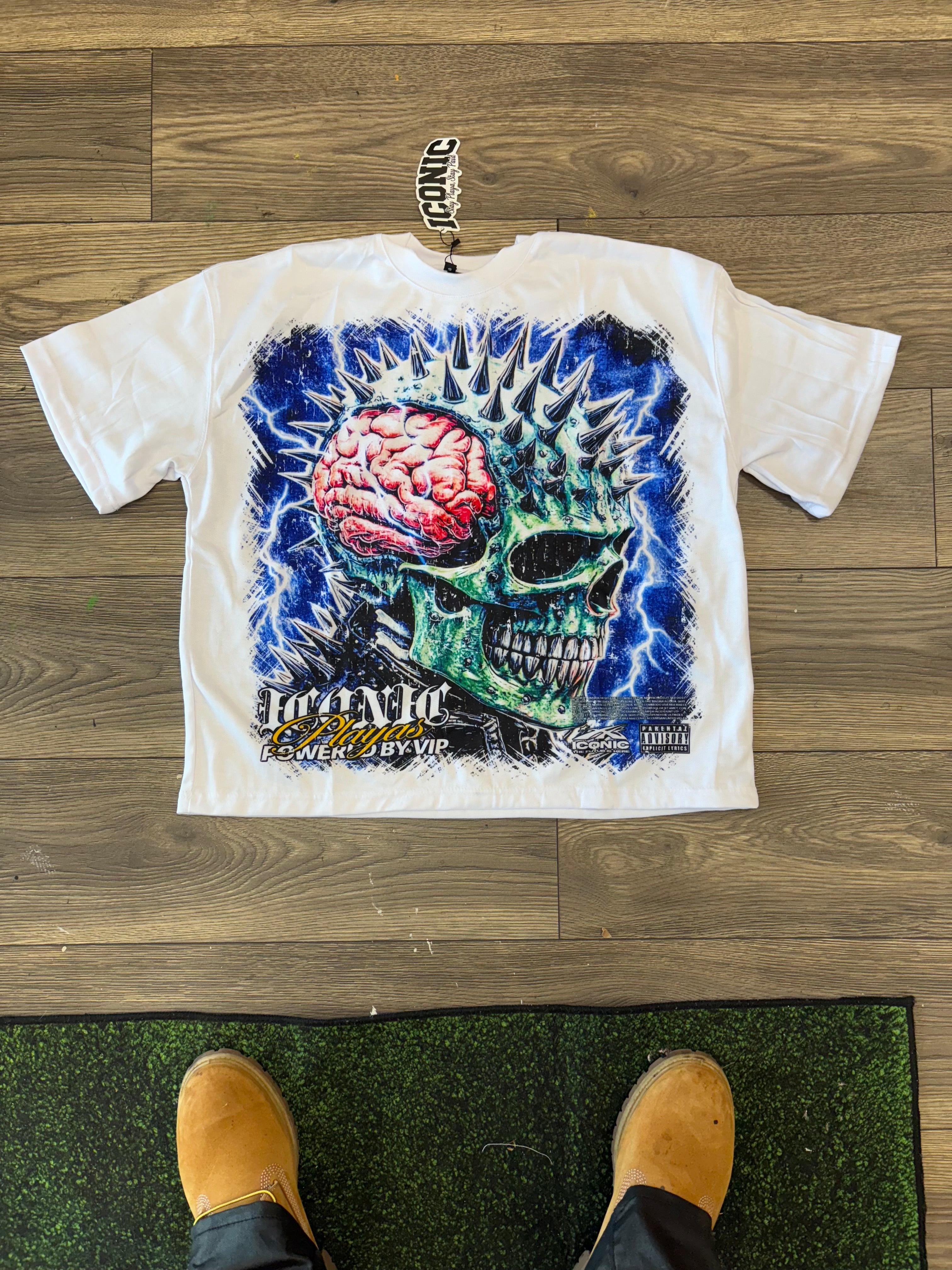 Iconic Brain Storm Tee