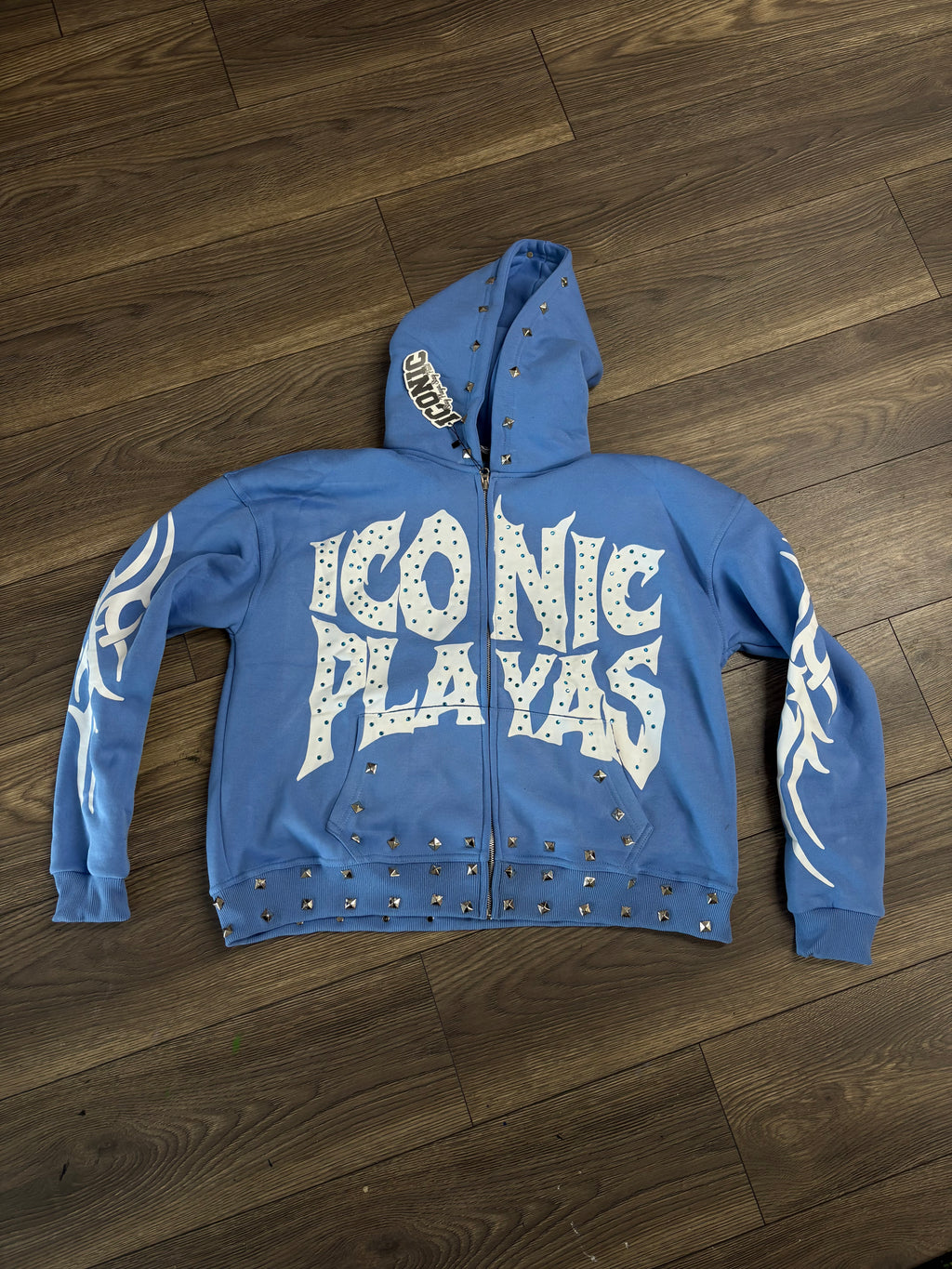 Full Metal Zip Up (BabyBlue)