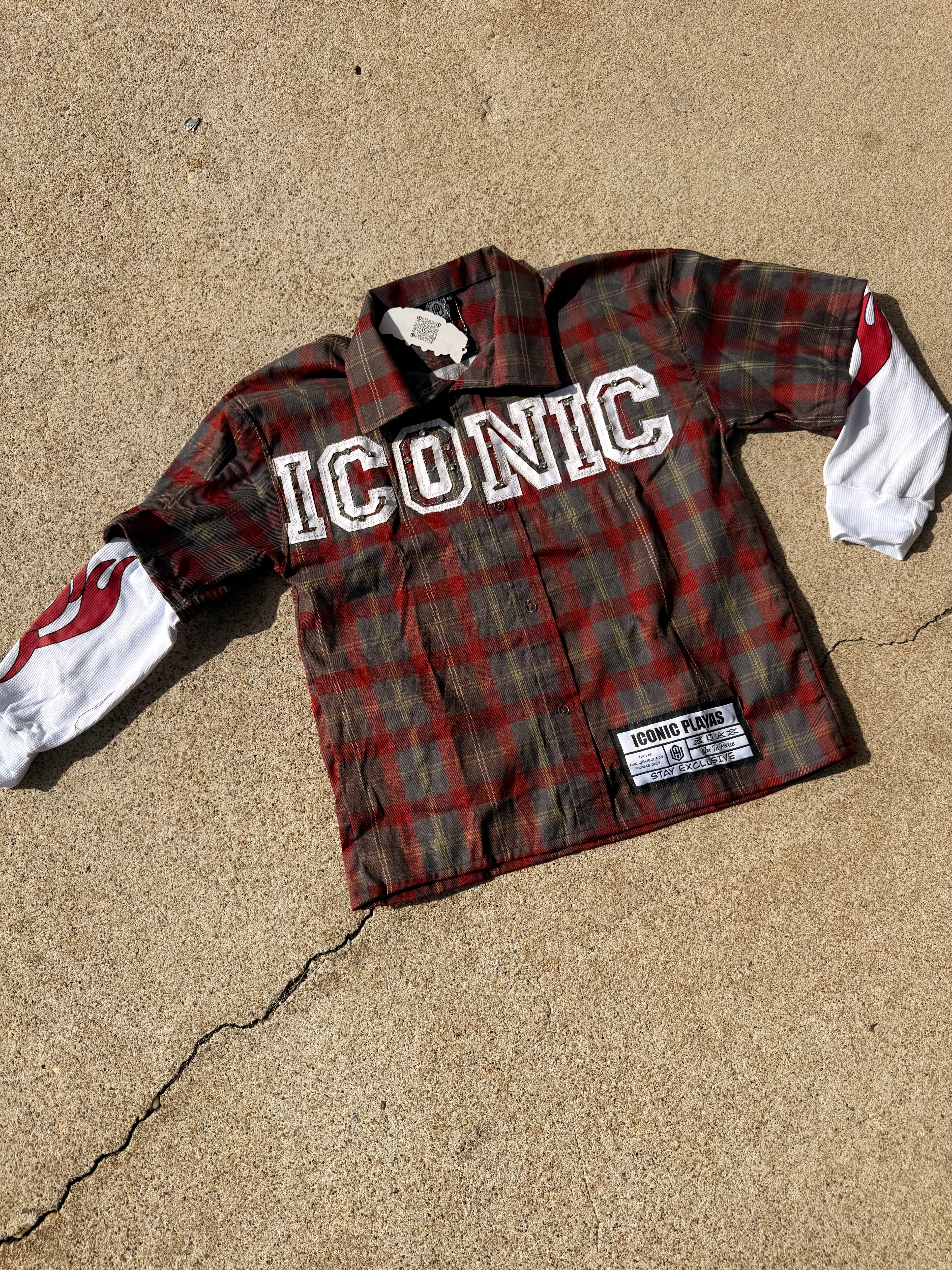 Double Layer Flannel (Crimson)