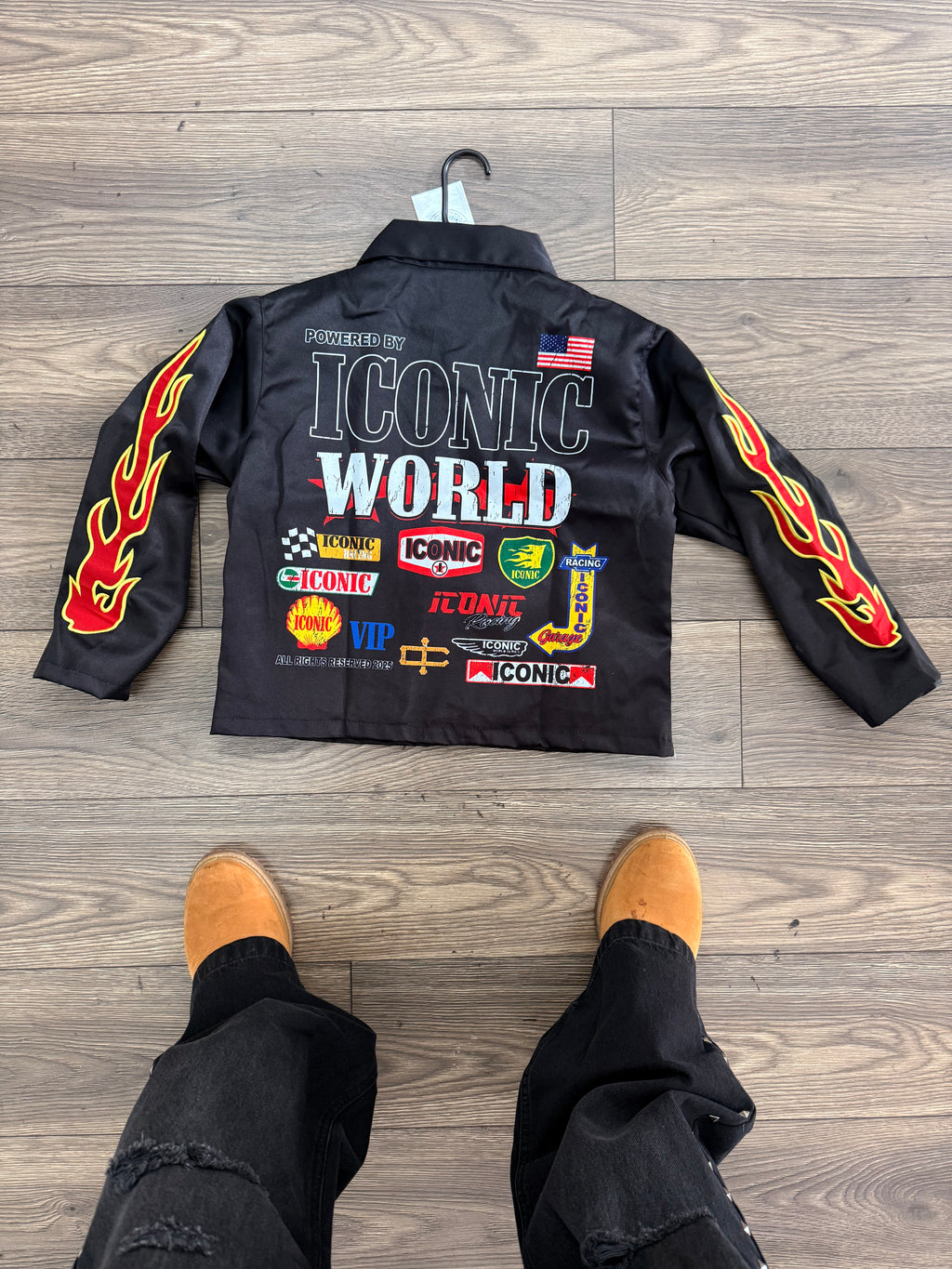 Iconic Racer Jacket (Black)