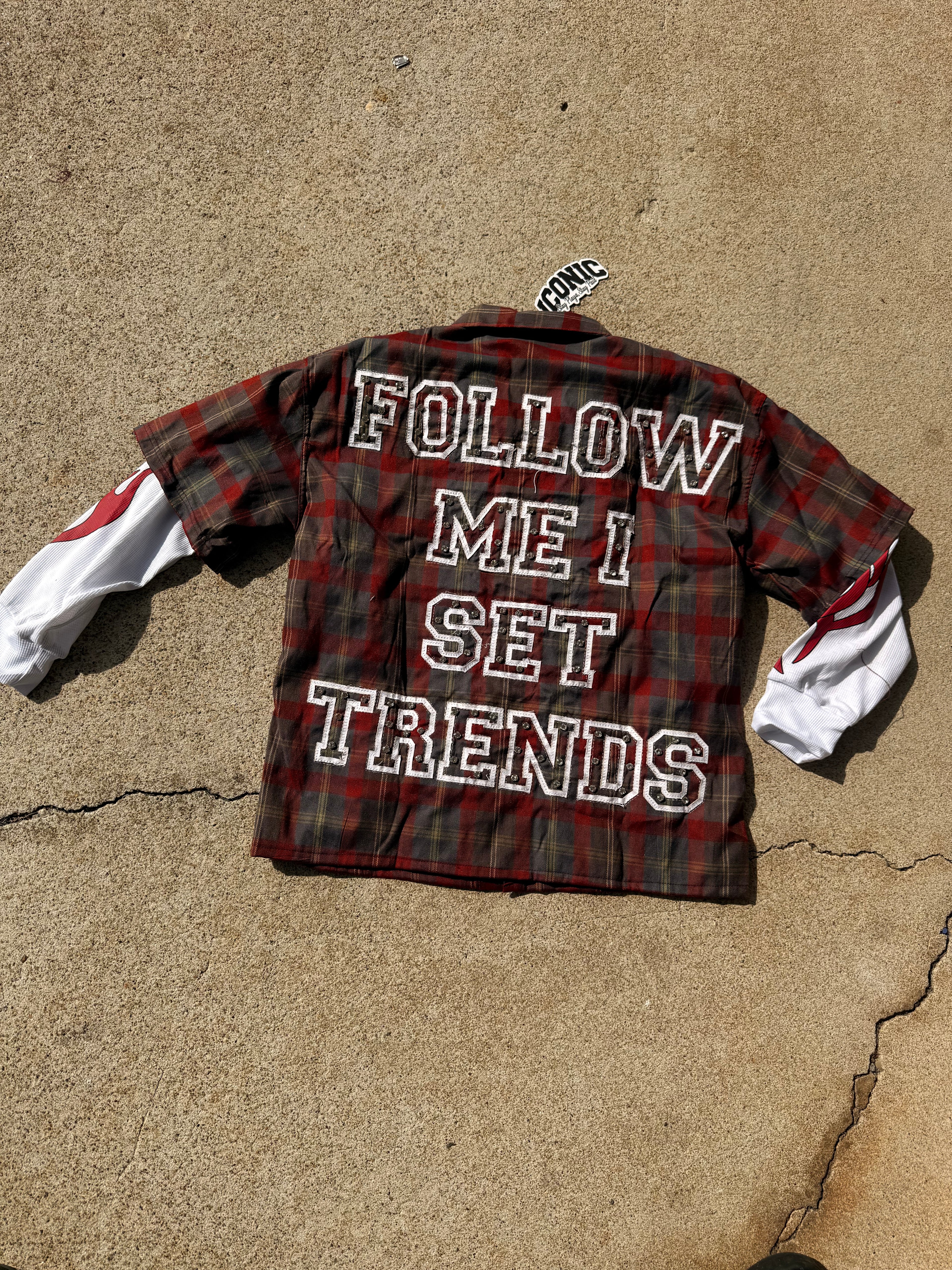 Double Layer Flannel (Crimson)