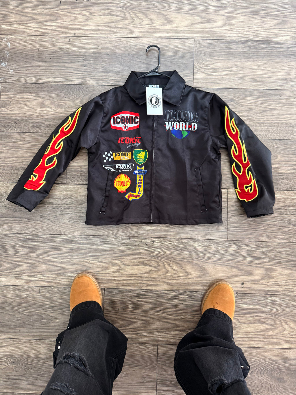 Iconic Racer Jacket (Black)