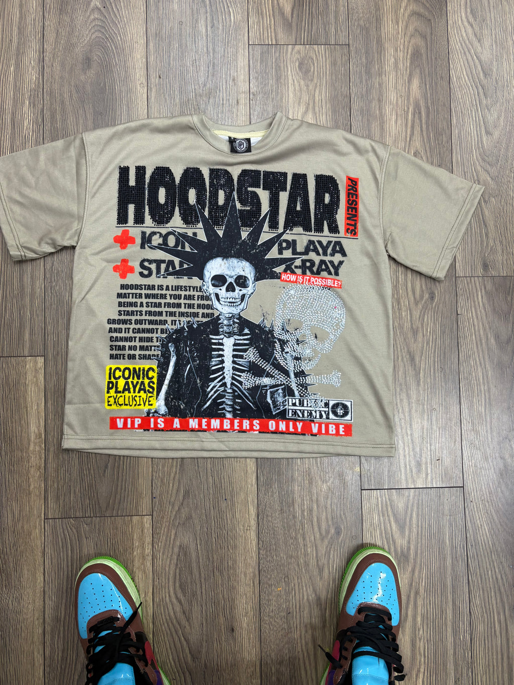Iconic HoodStar Tee (Olive)