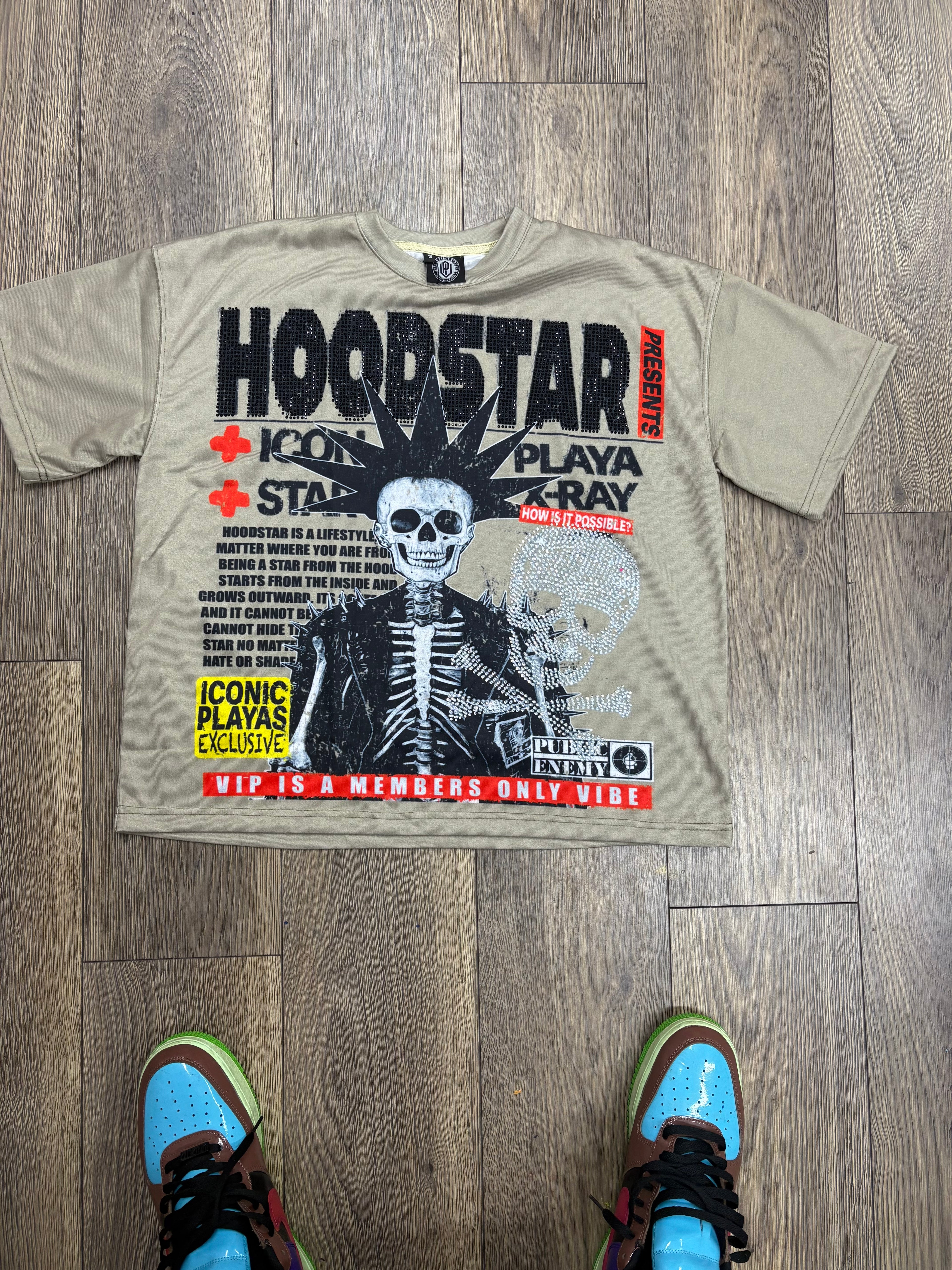 Iconic HoodStar Tee (Olive)