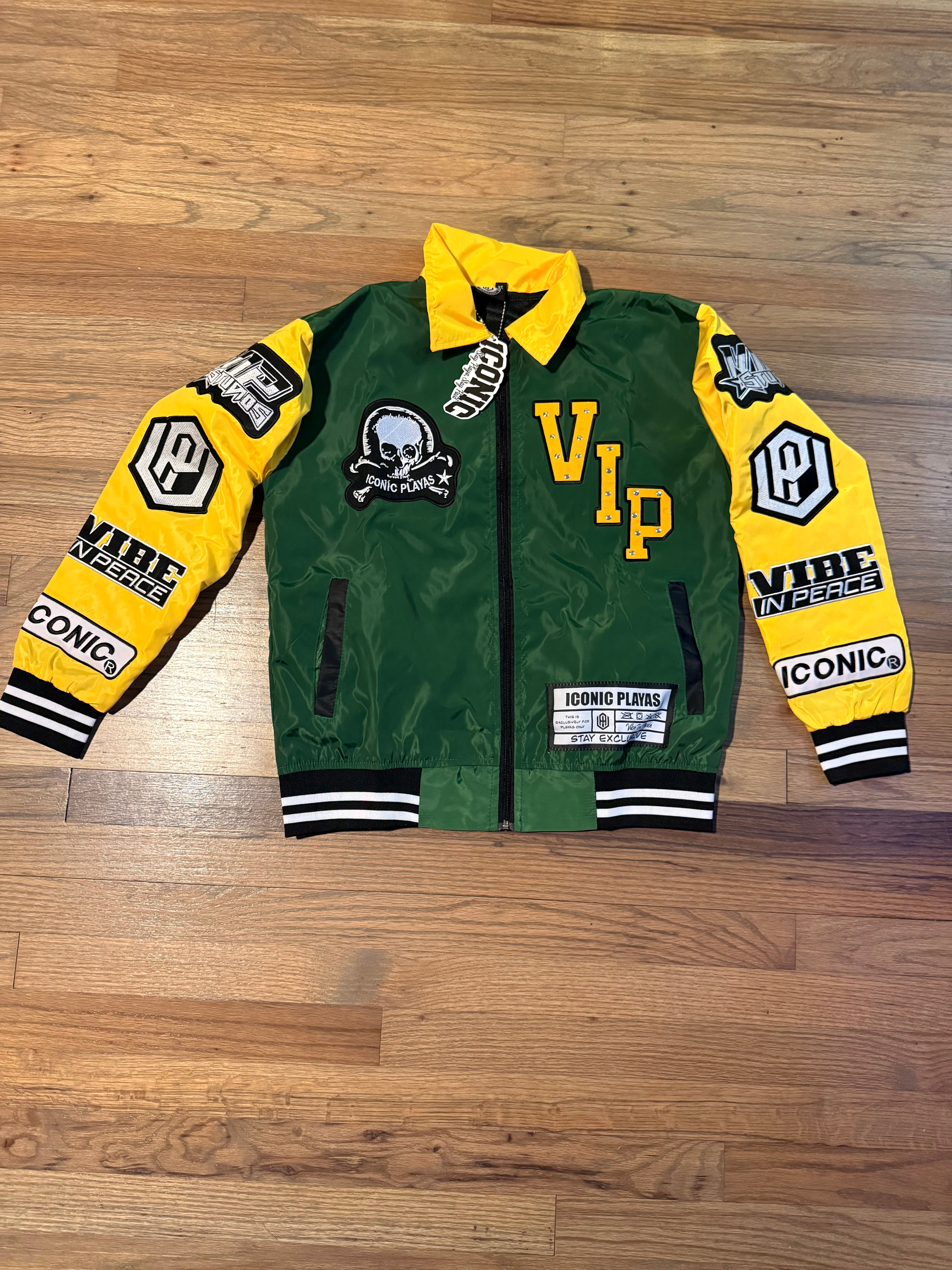 Iconic Windbreaker Varsity (Green)